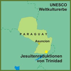 Jesuitenreduktionen bei Trinidad. UNESCO Weltkulturerbe